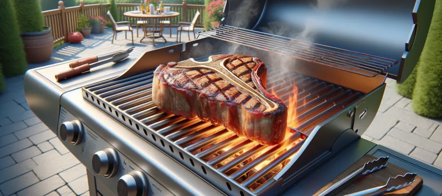 T-Bone Steak vom Gasgrill: Richtige Hitze und Grillzeiten