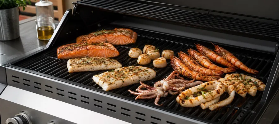 Gasgrill-Fisch & Meeresfruechte: Zarte Rezepte fuer Fisch vom Grill