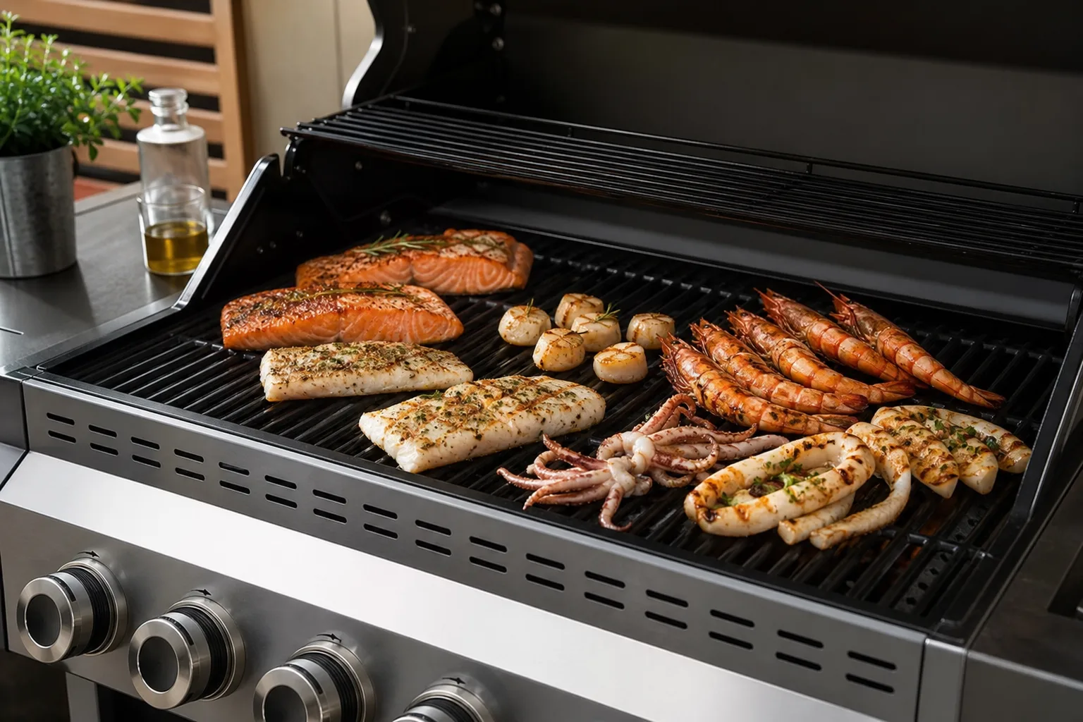 Gasgrill-Fisch & Meeresfruechte: Zarte Rezepte fuer Fisch vom Grill