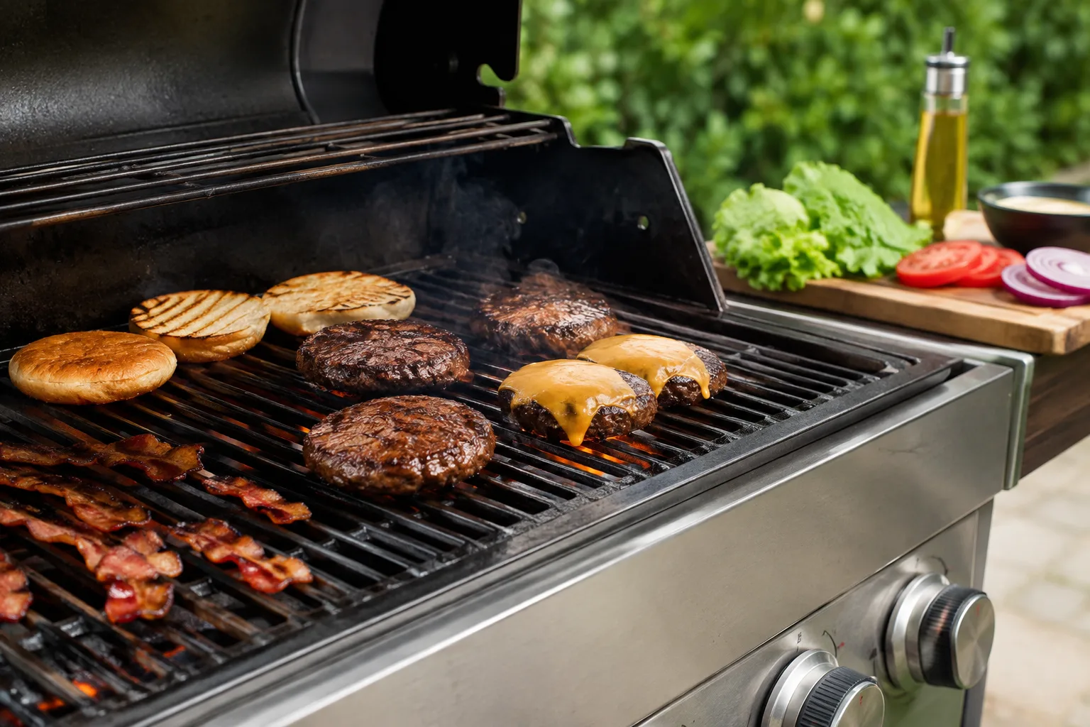 Gasgrill Burger selber machen: Tipps fuer leckere und authentische Burger